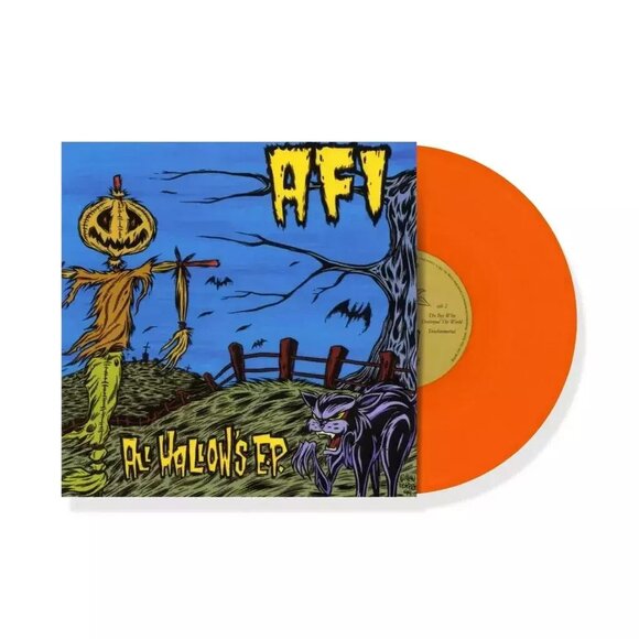 AFI All Hallow's EP 10" Vinyl ~ Ltd Ed Colored Vinyl (Orange) ~ New/Sealed! - Picture 2 of 2
